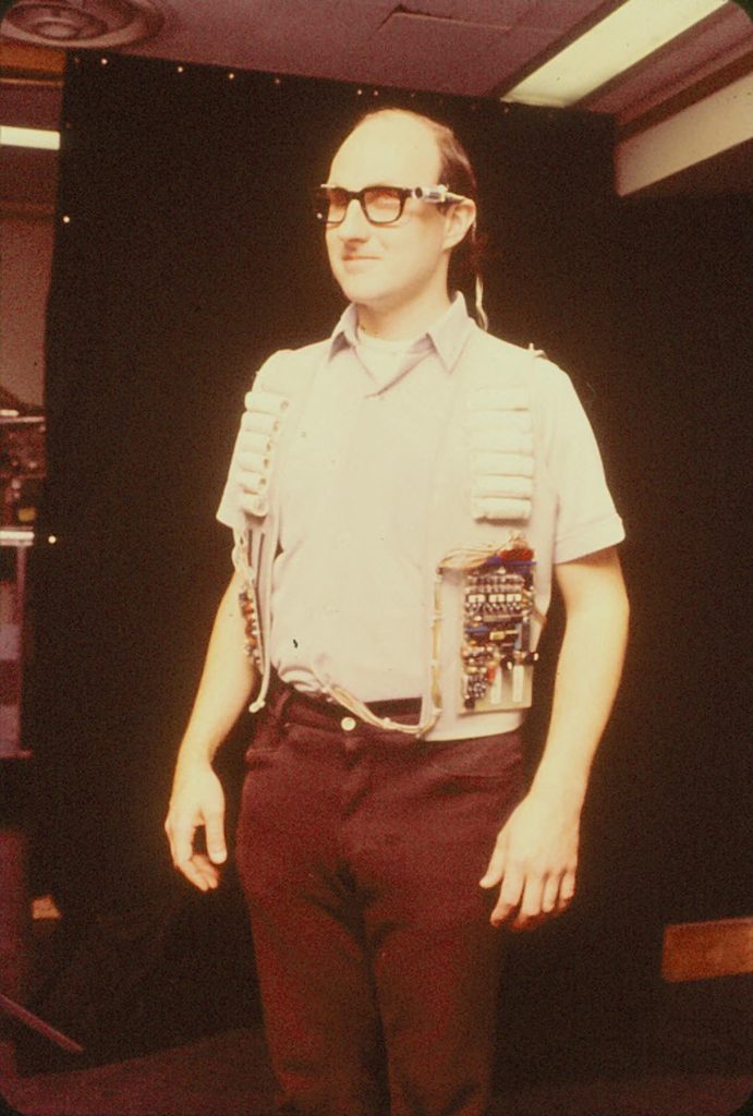 Bill Gerrey testing TVSS technology