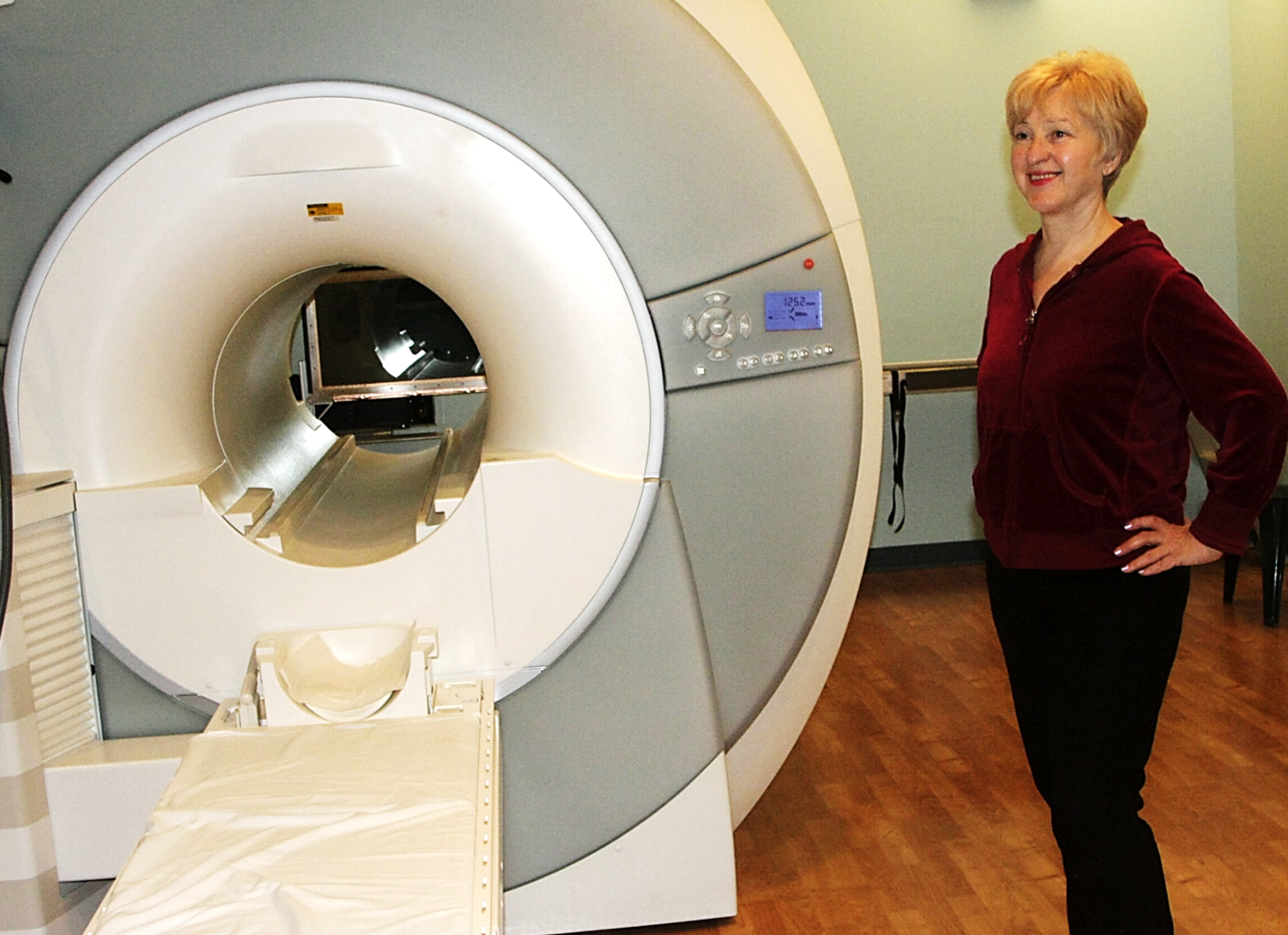 Lora Likova: MRI scanner, UCSF